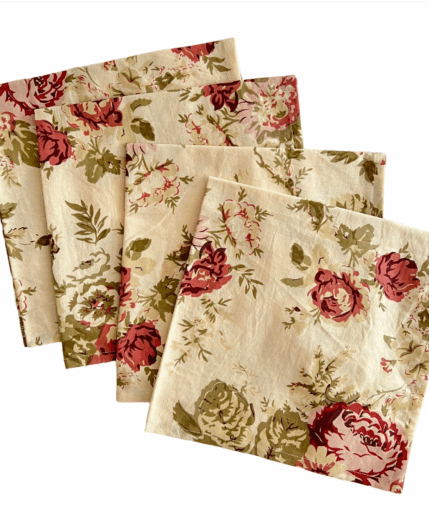 Lunenburg Rose Reverso Set of 4